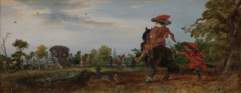 Summer (1625) by Adriaen Pietersz van de Venne