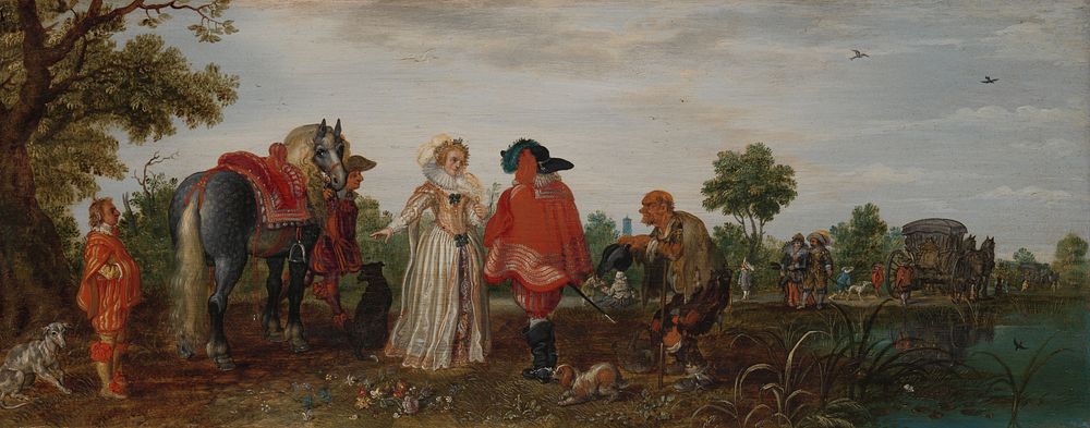 Spring (1625) by Adriaen Pietersz van de Venne