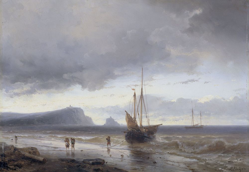 Along the Coast (1840 - 1850) by Louis Meijer