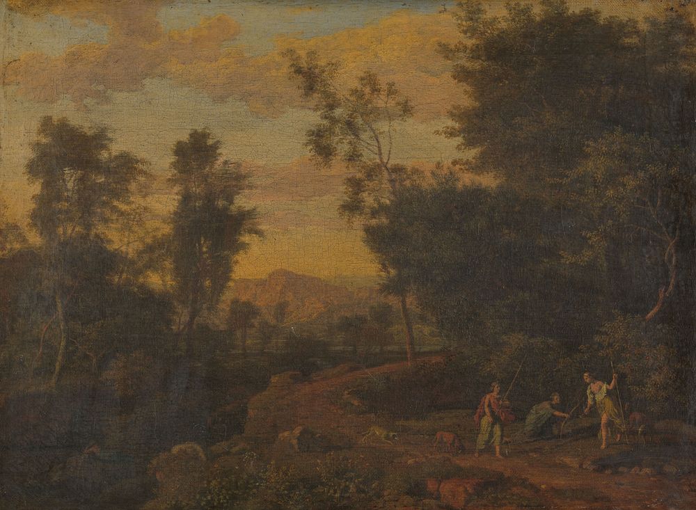 Diana and Her Nymphs Hunting (c. 1685) by Abraham Genoels