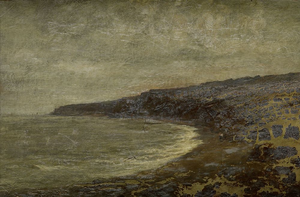 The Lonesome Bay (1886) by Arthur Hawksley