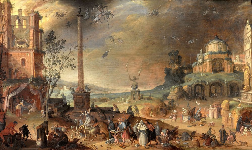 Witches' Sabbath (1636) by Claes Jacobsz van der Heck