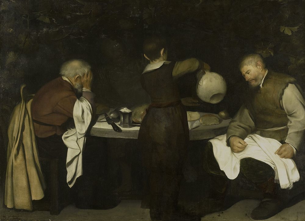Supper at Emmaus (1620 - 1680) by anonymous