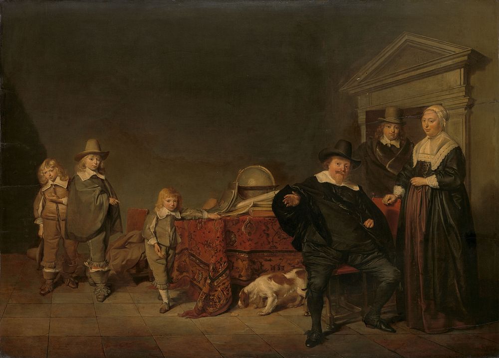 Family Group (1642) by Pieter Codde