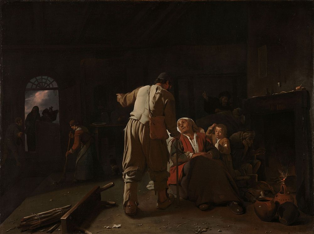 Visiting the Sick (c. 1646 - c. 1649) by Michael Sweerts