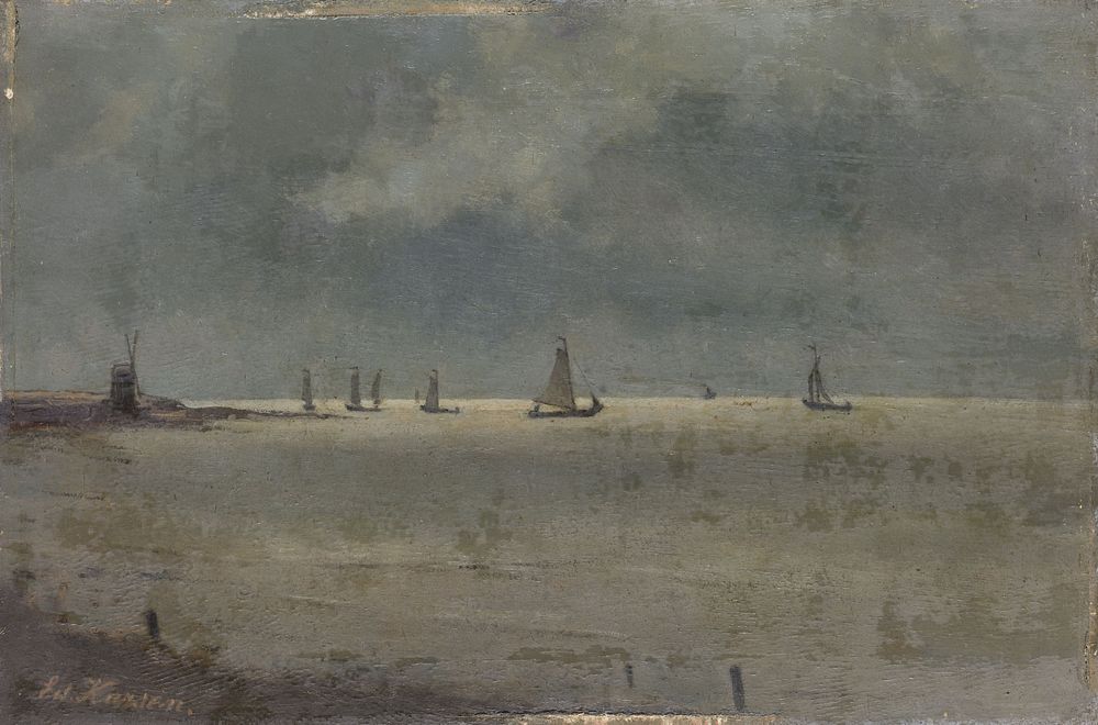 The Zuider Zee (1885 - 1900) by Eduard Karsen