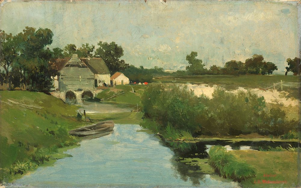 Summer Day (c. 1870 - c. 1903) by Johan Hendrik Weissenbruch