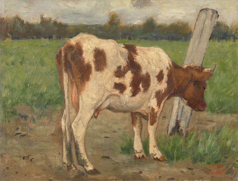 Cow (c. 1873 - c. 1903) by Geo Poggenbeek