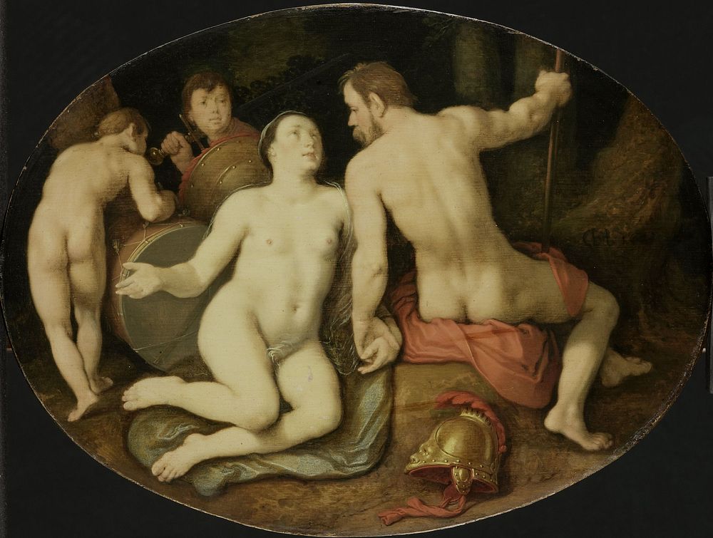 Venus and Mars (1628) by Cornelis Cornelisz van Haarlem