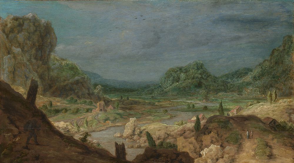 River Valley (c. 1626 - c. 1630) by Hercules Segers