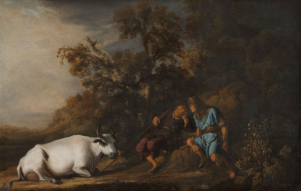 Mercury, Argus and Io (after c. 1659) by Govert Flinck