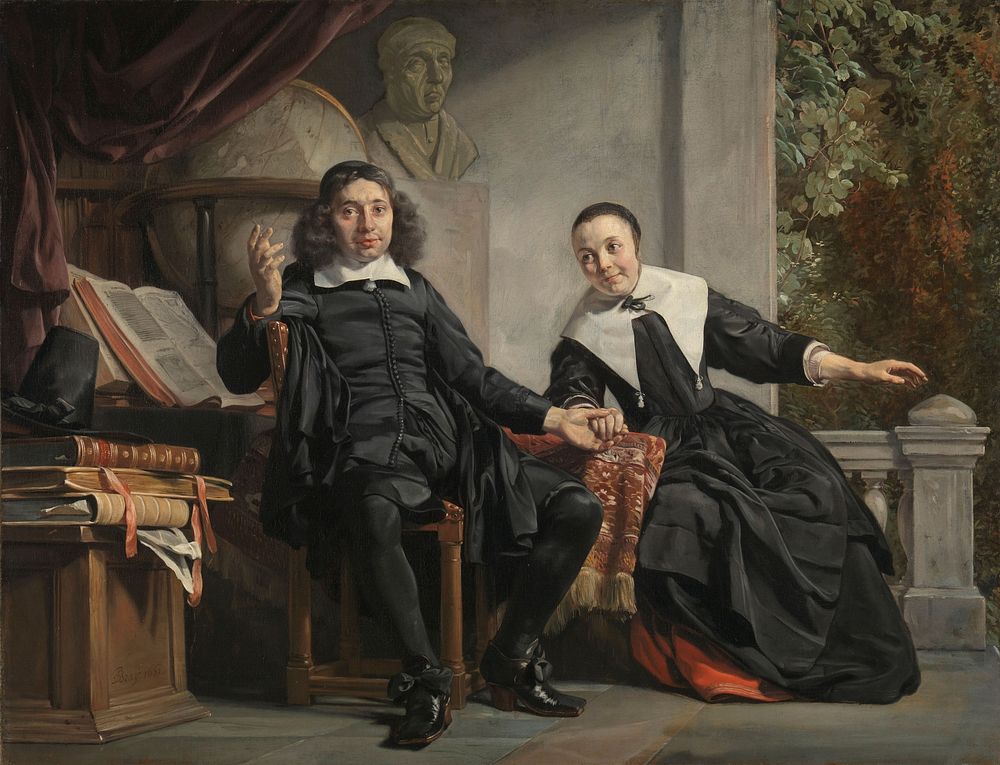 Abraham Casteleyn and his Wife, Margarieta van Bancken (1663) by Jan de Bray