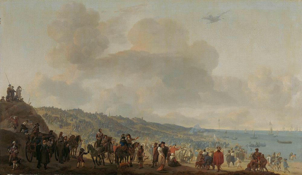 The Departure of Charles II of England from Scheveningen, 2 June 1660 (1660 - 1674) by Johannes Lingelbach