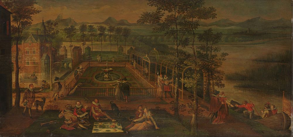 Pleasure Garden (c. 1590) by anonymous