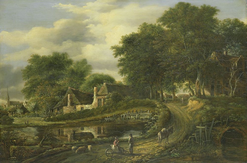 Landscape (1800 - 1837) by Julien Joseph Ducorron