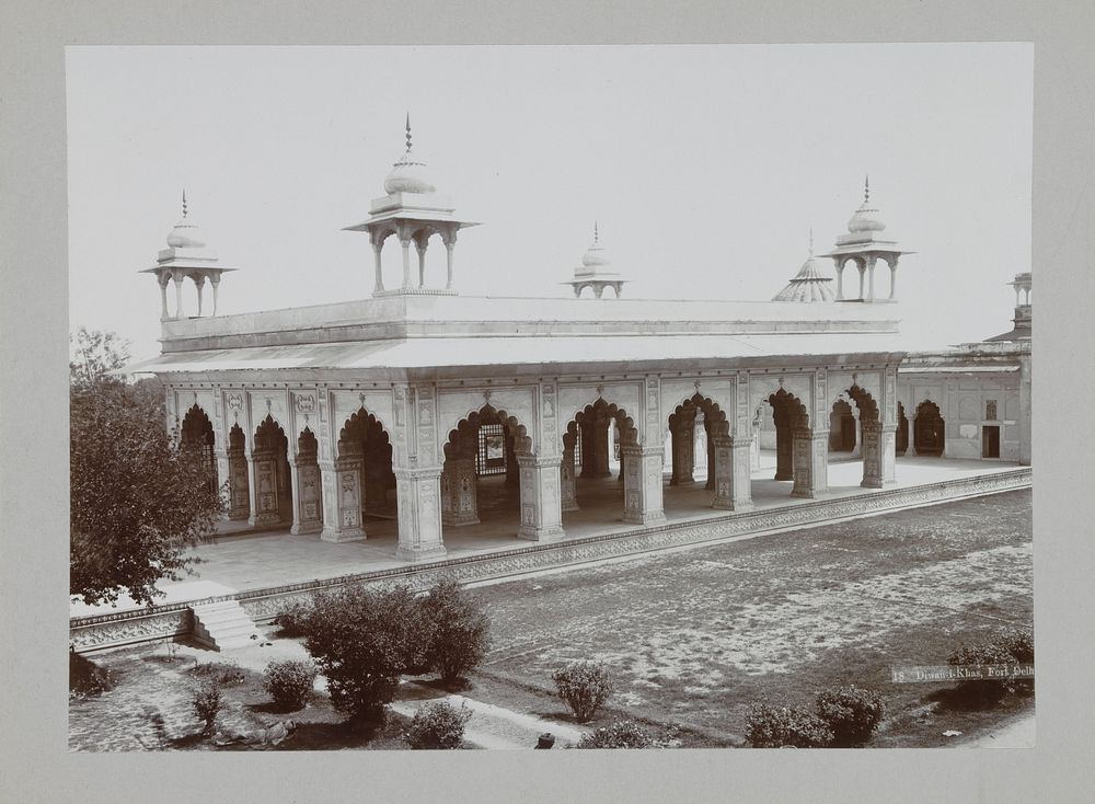 Zaal der Besloten Audiënties (Diwan-i-Khas) (c. 1895 - c. 1915) by anonymous