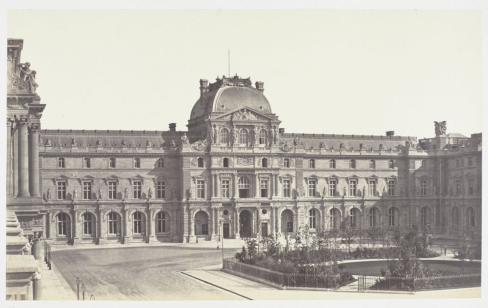 Titelpagina van Réunion des Tuileries au Louvre 1852-1857, album 2 (1857) by Barthelemier frères and F Chardon ainé