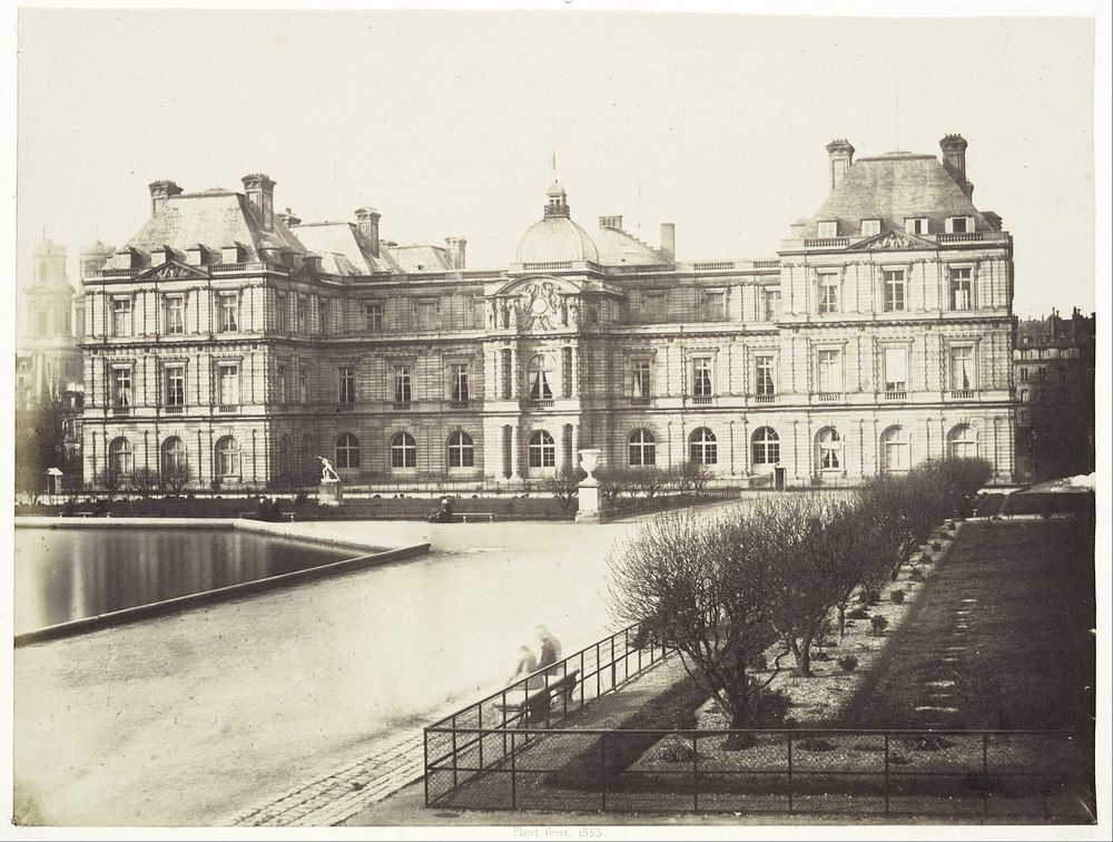 Palais du Luxembourg, Parijs (1853) by Charles Henri Plaut, H de Fonteny and Goupil and Cie