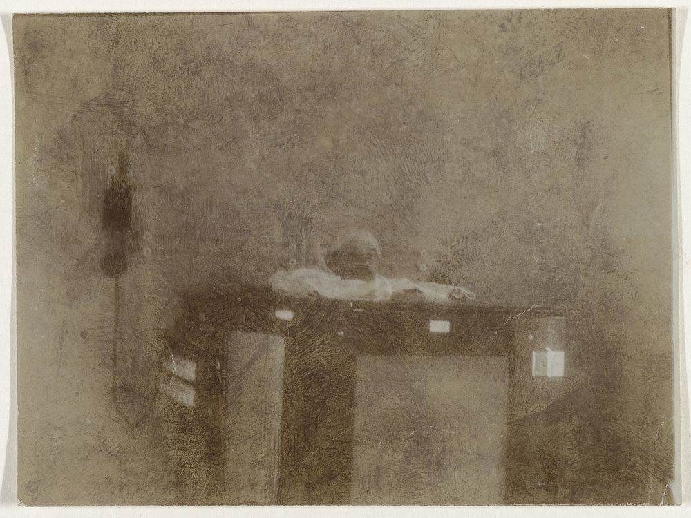 Hoofd van een man (c. 1900) by anonymous