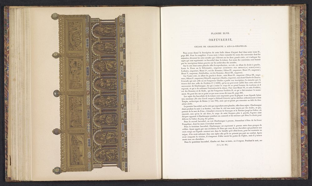 Reliekschrijn van keizer Karel de Grote (c. 1859 - in or before 1864) by Pralon, Wickop and Joseph Rose Lemercier