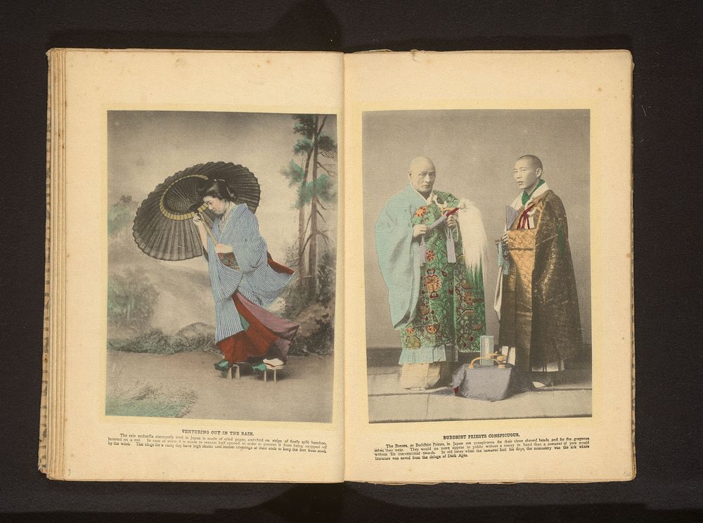 Buddhist priests conspicuous (c. 1886 - in or before 1896) by anonymous and Kazumasa Ogawa