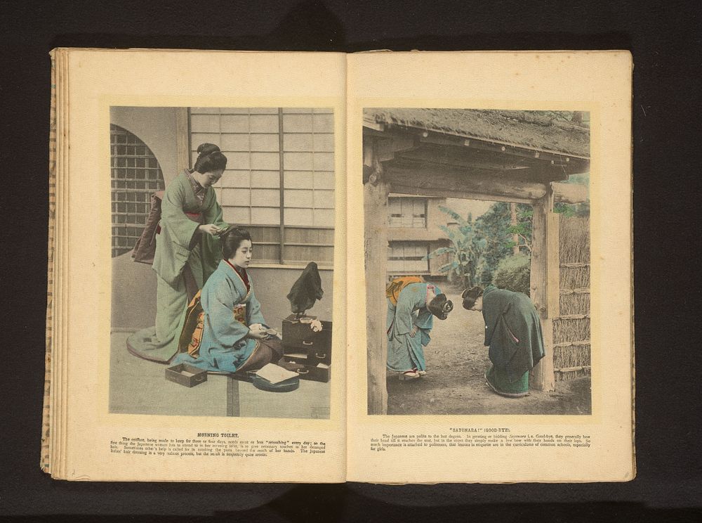 Morning toilet (c. 1886 - in or before 1896) by anonymous and Kazumasa Ogawa