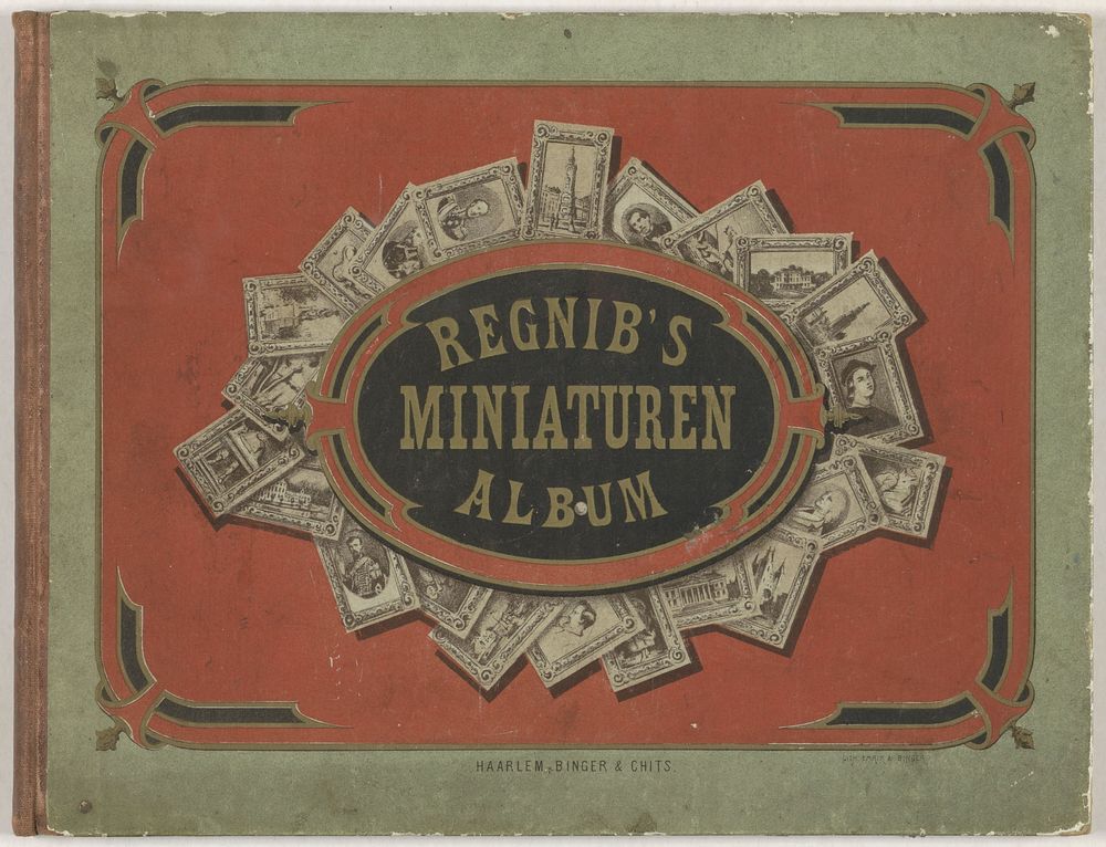 Regnib's miniaturenalbum van vorsten, beroemdheden en historische en fantasietaferelen (1872 - 1875) by anonymous and Binger…