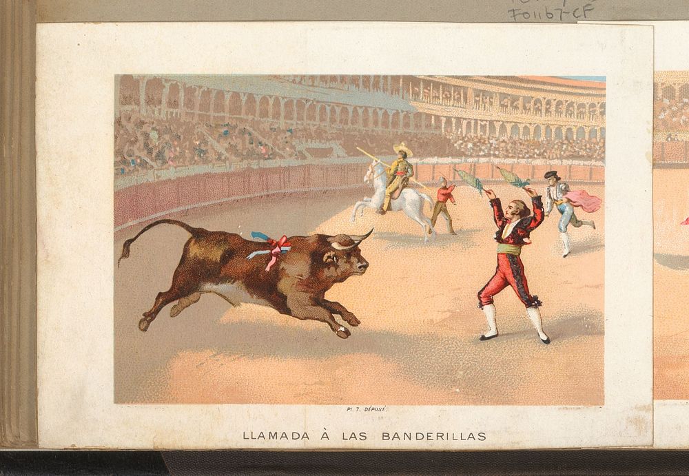 Llamada à las banderillas (1880 - 1910) by anonymous