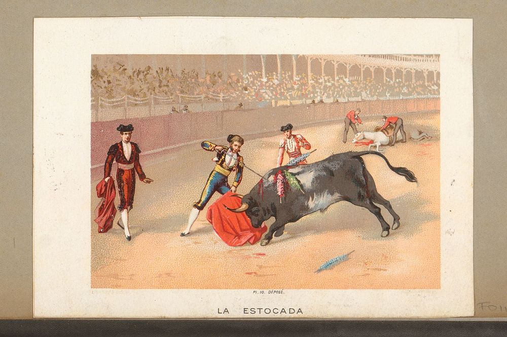 La estocada (1880 - 1910) by anonymous