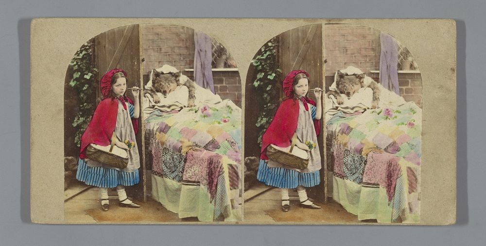 Little Red Riding Hood (1852 - 1863) by anonymous