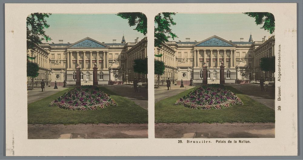 Paleis der Natie in Brussel (1898 - 1935) by BW