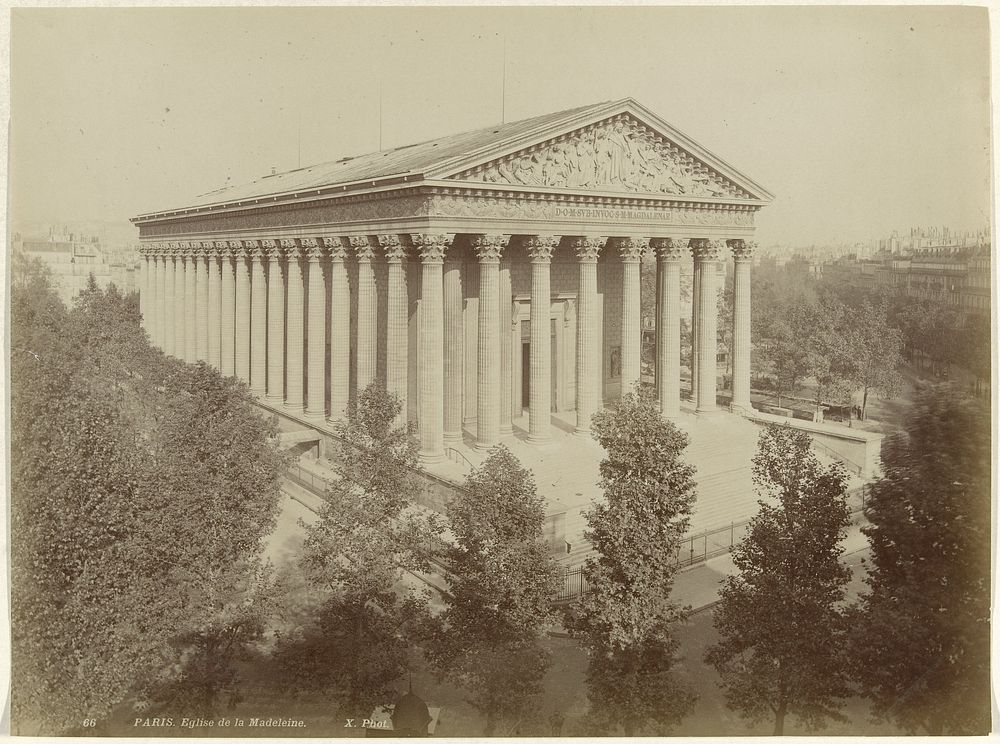 Église de la Madeleine, Parijs (1887 - 1900) by X phot