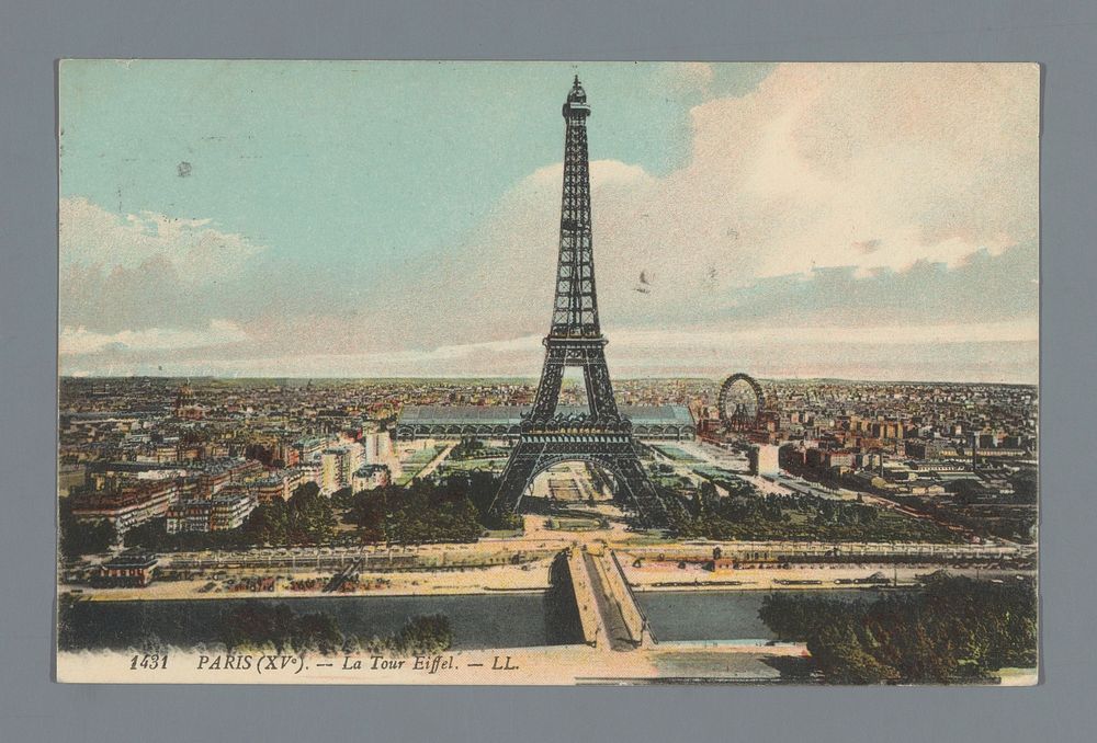 Paris (XVe). - La Tour Eiffel (1912) by Léon and Lévy