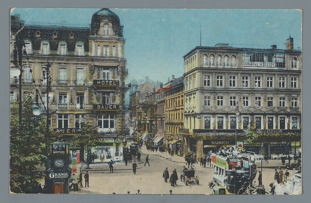Berlin, Unter den Linden, Kranzler-Ecke (1910 - 1920) by anonymous