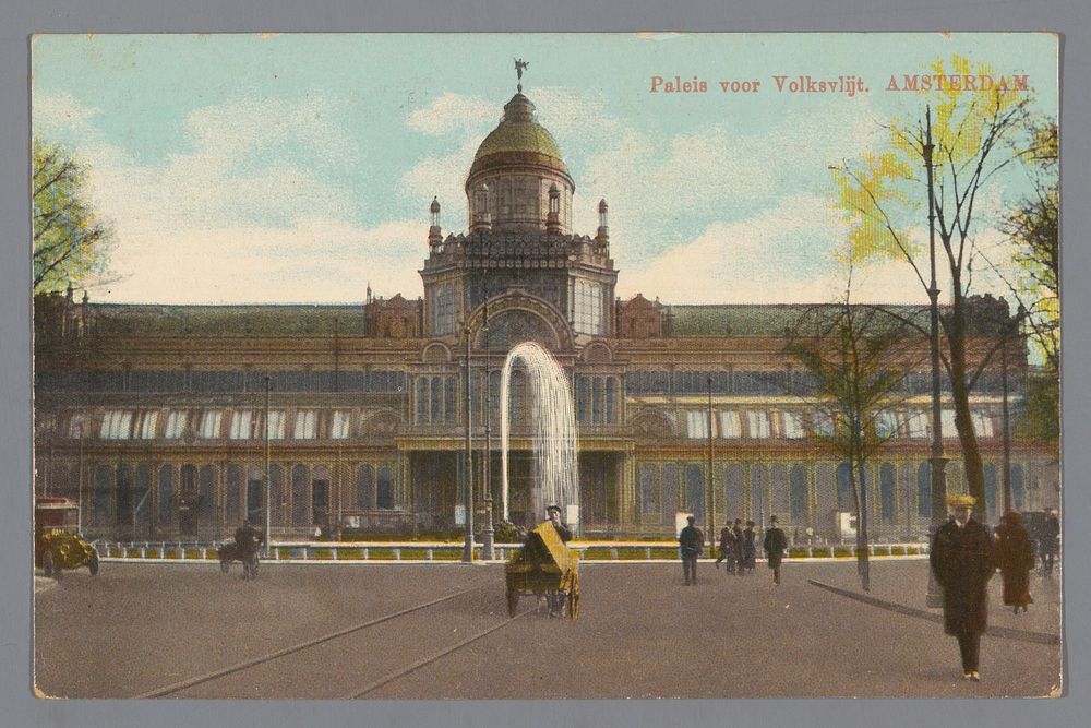 Paleis voor Volksvlijt. Amsterdam (1911) by anonymous