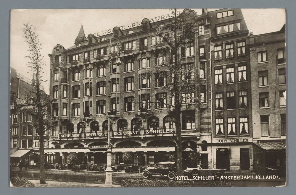 Hotel "Schiller" - Amsterdam (Holland) (1915 - 1930) by S Sealtiel and anonymous