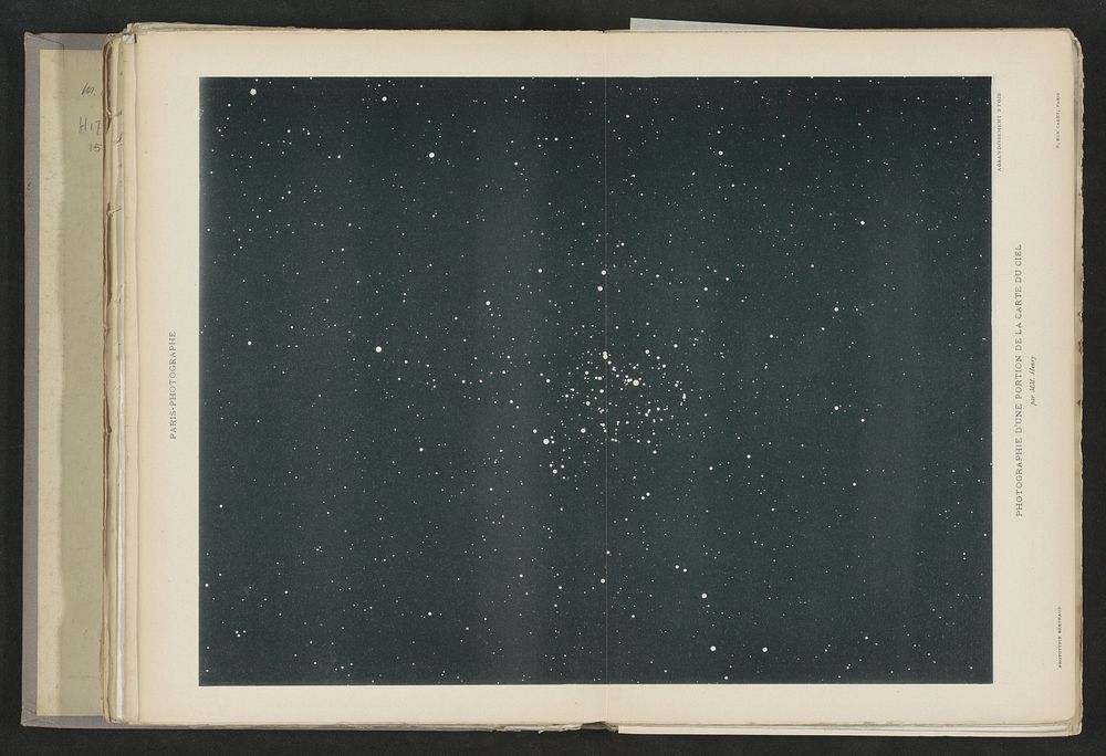 Deel van de sterrenhemel (c. 1881 - in or before 1891) by M Henry and Michel Berthaud