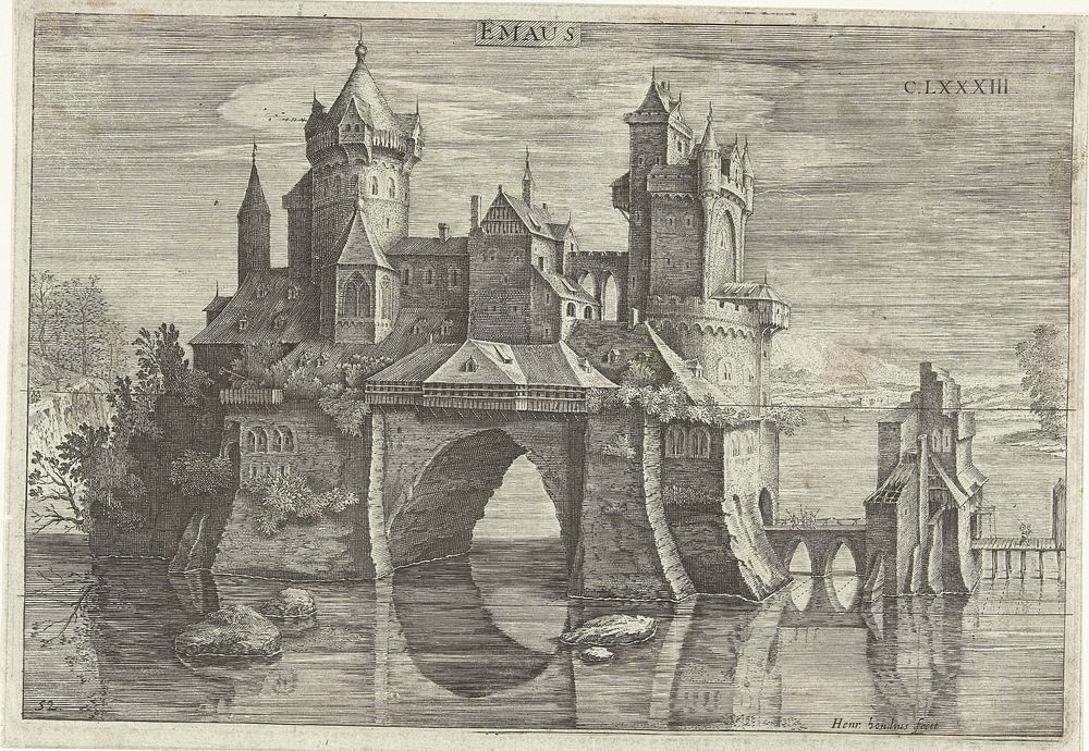 Emmaüsgangers (in or after 1610) by Hendrick Hondius I