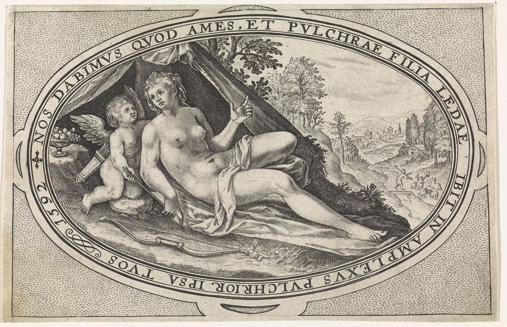 Venus (1592) by Crispijn van de Passe I