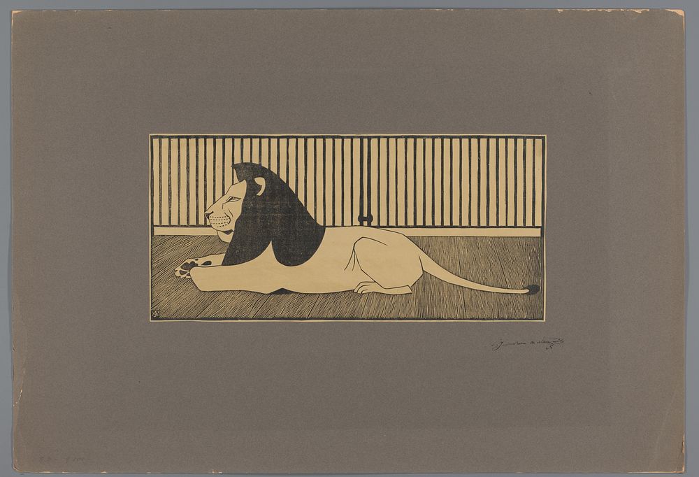 Leeuw (1912) by Samuel Jessurun de Mesquita