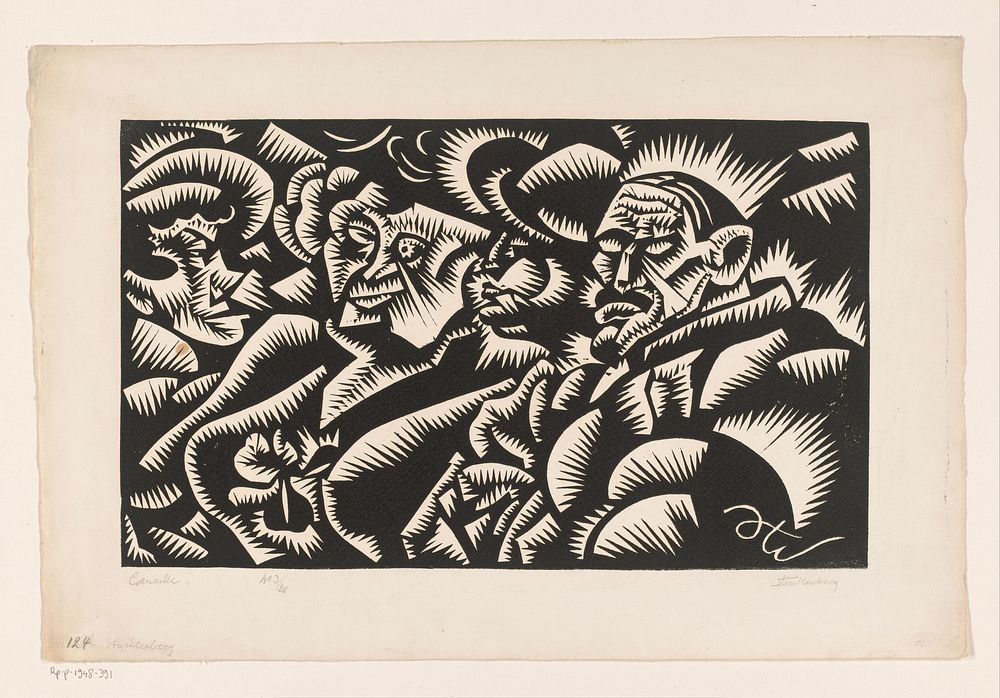 Canaille (1891 - 1944) by Fritz Stuckenberg