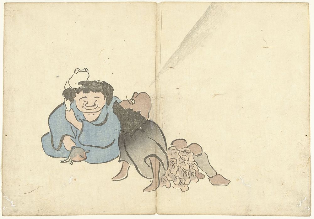 Tekka en Gama (1826) by Nakamura Hôchû, Matsuda Shinsuke, Izumiya Shojiro and Ogata Korin