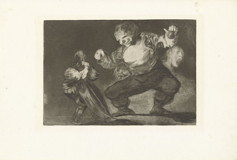 De dwaas (1864) by Francisco de Goya, Francisco de Goya and Real Academia de Nobles Artes de San Fernando