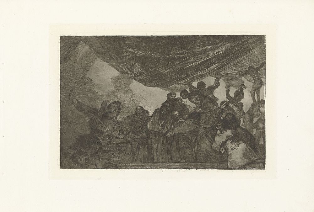 Heldere dwaasheid (1864) by Francisco de Goya, Francisco de Goya and Real Academia de Nobles Artes de San Fernando