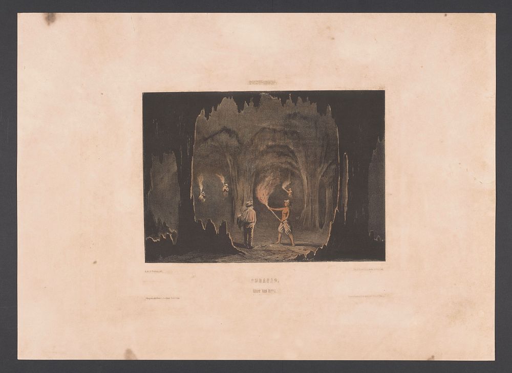 Grotten van Hato (1860 - 1862) by jonkheer Jacob Eduard van Heemskerck van Beest, Gerard Voorduin, Steendrukkerij de…