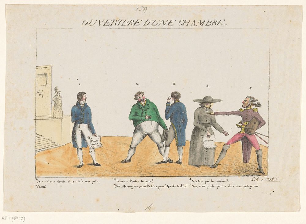Ouverture d'une chambre (1800 - 1836) by Charles Etienne Pierre Motte