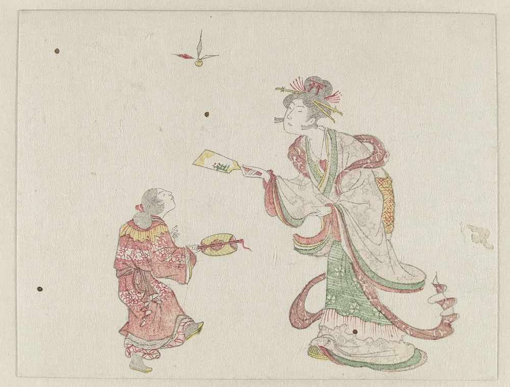 Egoyomi voor het jaar van de slang (1797) by anonymous