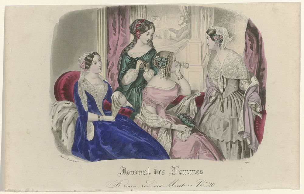 Journal des Femmes, 1840-1851, Pl. 1580 (1840 - 1851) by anonymous and Anaïs Colin Toudouze