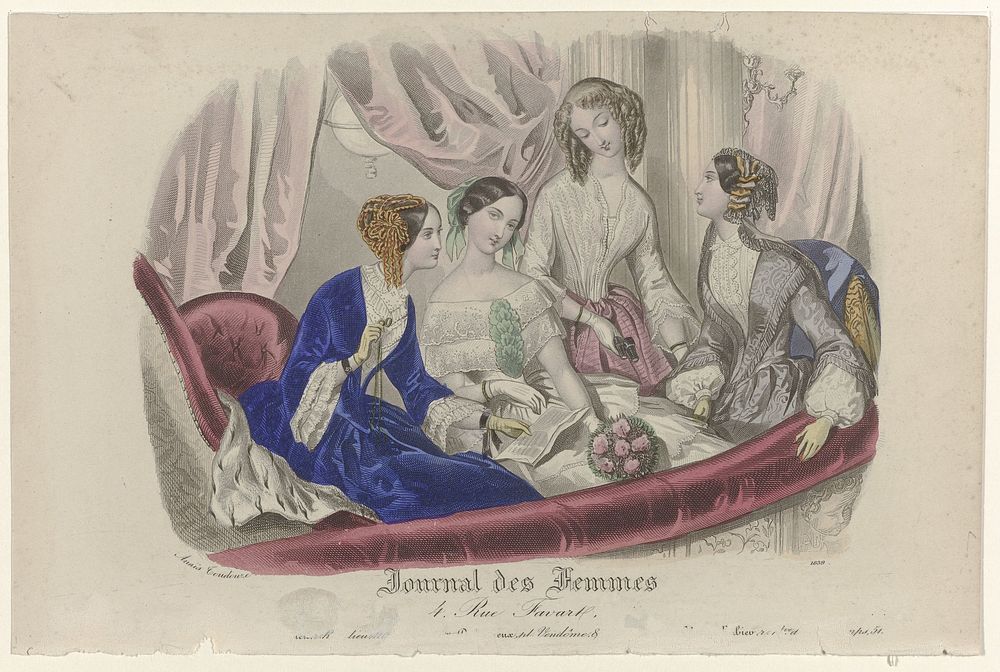 Journal des Femmes, 1840-1851, Pl. 1639 (1840 - 1851) by anonymous and Anaïs Colin Toudouze