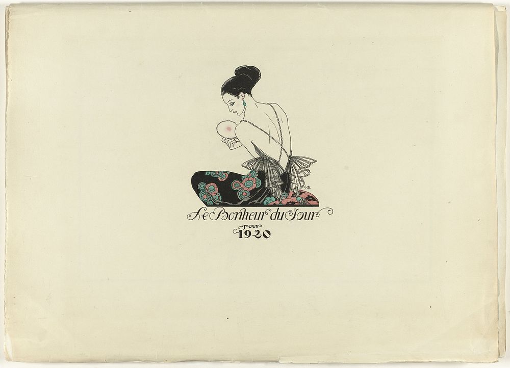 Le Bonheur du Jour pour 1920 (1920) by Henri Reidel, George Barbier and J Meynial